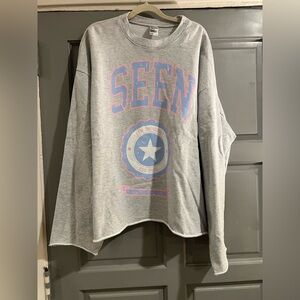 Los Angeles Apparel Seen University Sweatshirt sz 2XL